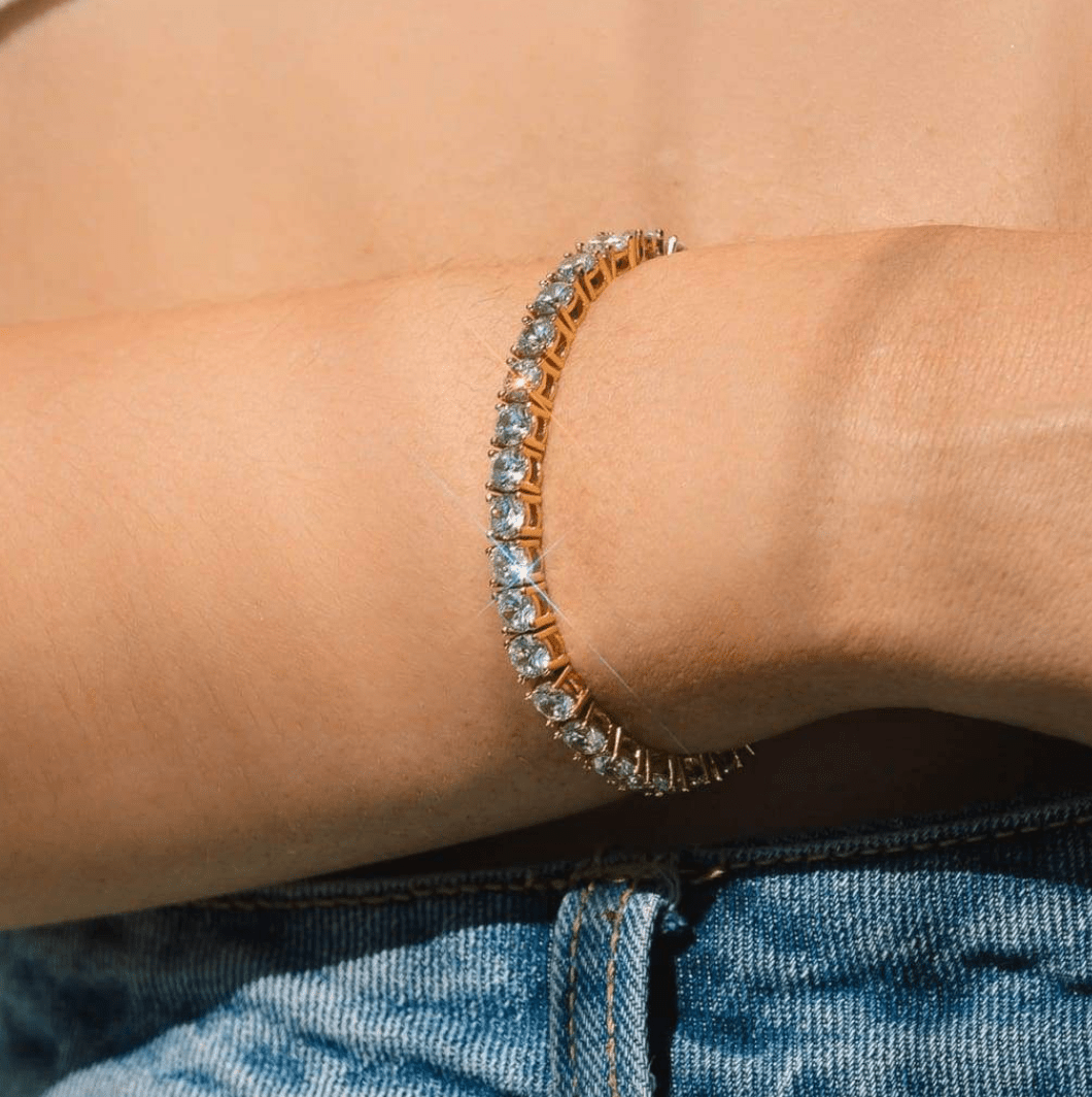 TENNIS BRACELET GOLD